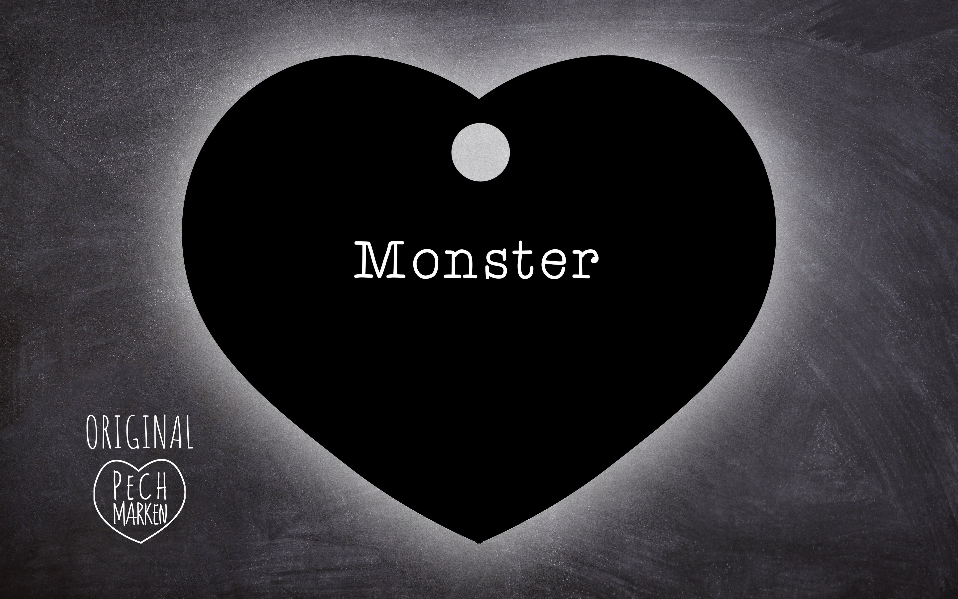 Pechmarke "Monster"