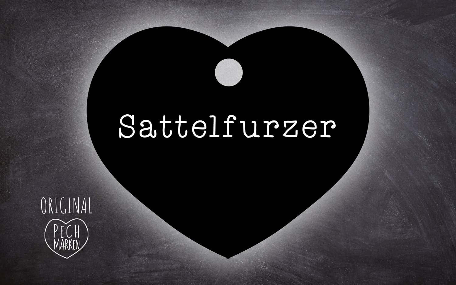 Pechmarke "Sattelfurzer"